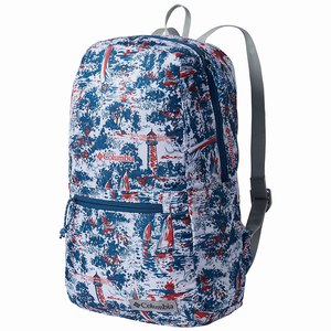 Columbia Pocket Daypack II Dam Vita/Blå/Röda (LJXFV7805)